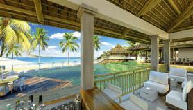 Mauritius a hotel Zilwa Attitude s posezením