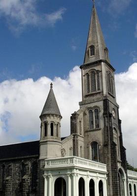 Curepipe s kostelem Ste. Thérès d'Avila