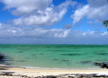 Malý ráj Ile aux Cerfs na ostrově Mauritius