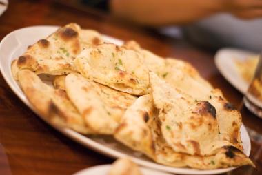 Indický chléb Naan
