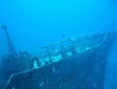 Mauritius a potopený lodní vrak Silver Star 