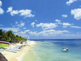 Mauritius a hotel Beachcomber Le Victoria s pláží