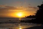 Západ slunce na Mauritiu